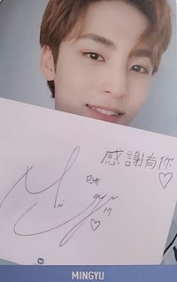 YMMD 華納 台灣限定盤 特典卡 手寫中文問候卡