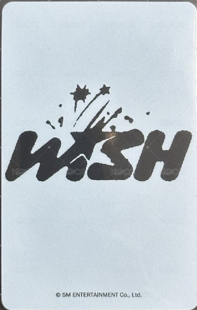 WISH kms 簽售卡 1.0 v1 背面