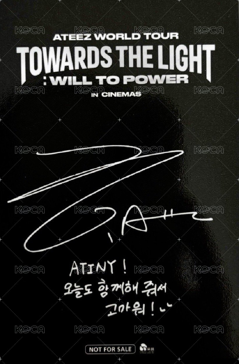 TTL 電影 電影卡 台灣第一周特典 背面