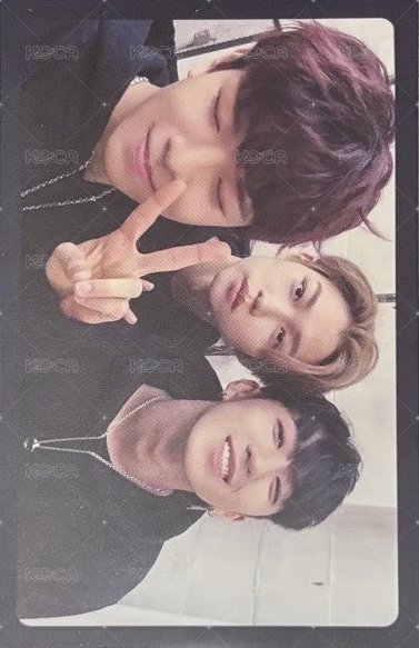 I am NOT 專輯卡  正面