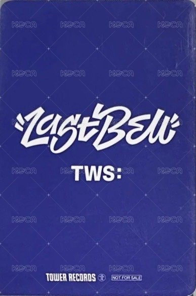 Last Bell 塔店 幸運卡  背面