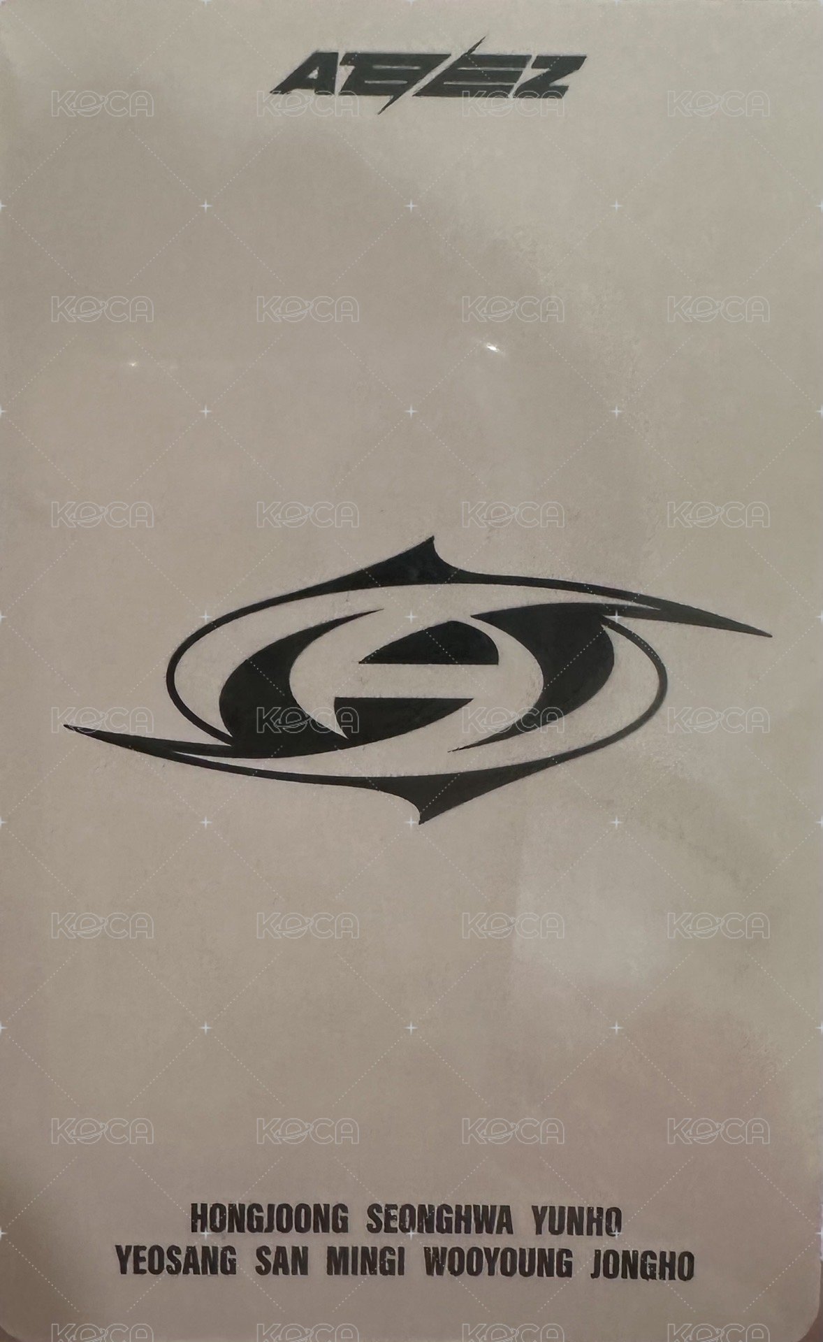 WILL 打歌卡 咪親碰 背面