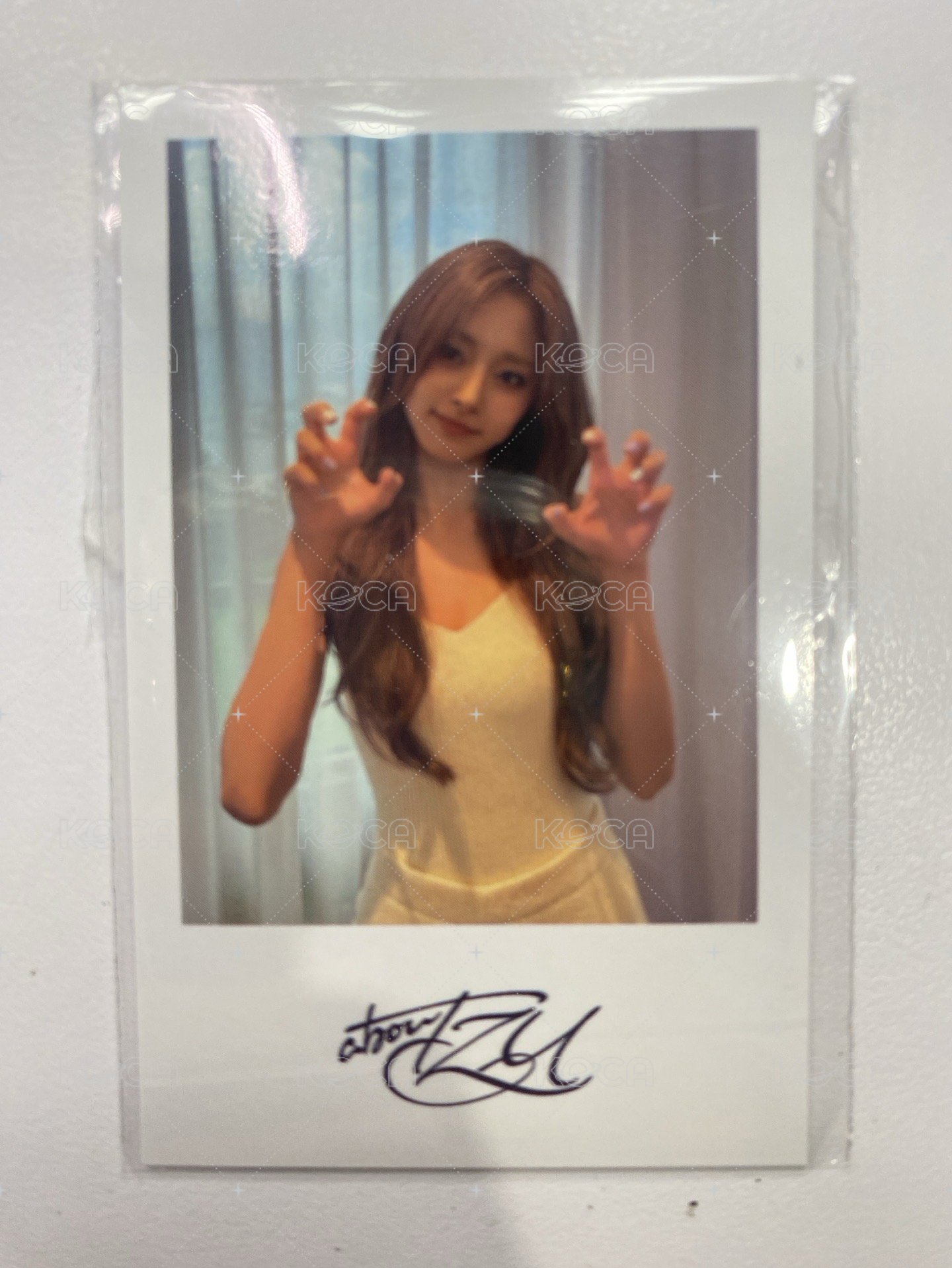 aboutTzu  jyp 電子專 特典卡  正面