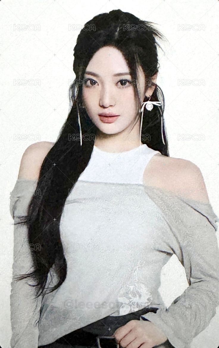 代言卡 美瞳線下寧 正面