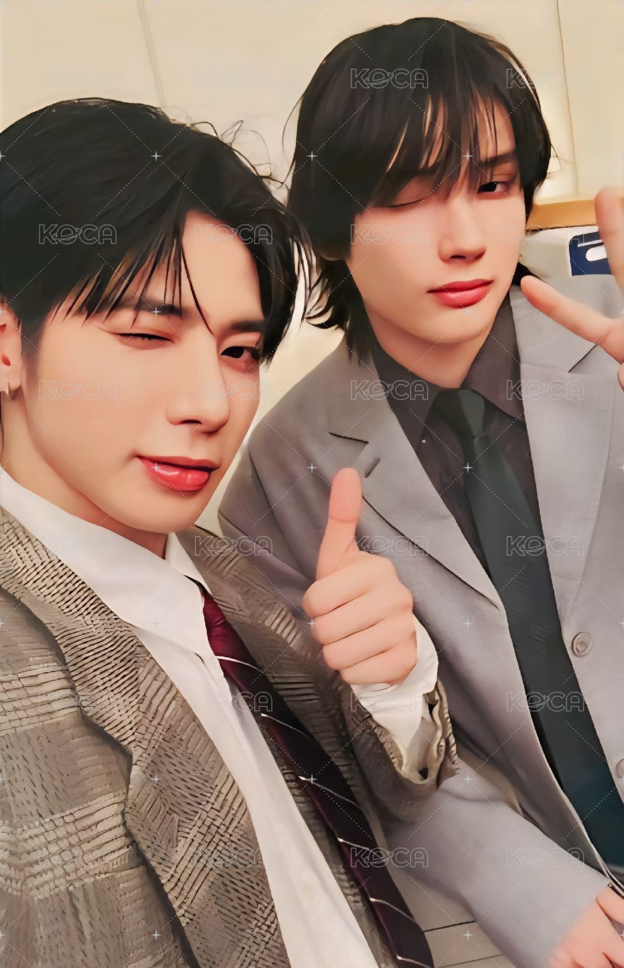 25年曆 年曆卡 A TYPE unit卡 姜太顯、休寧凱 正面