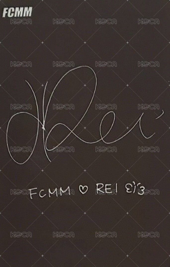 FCMM 代言卡  背面