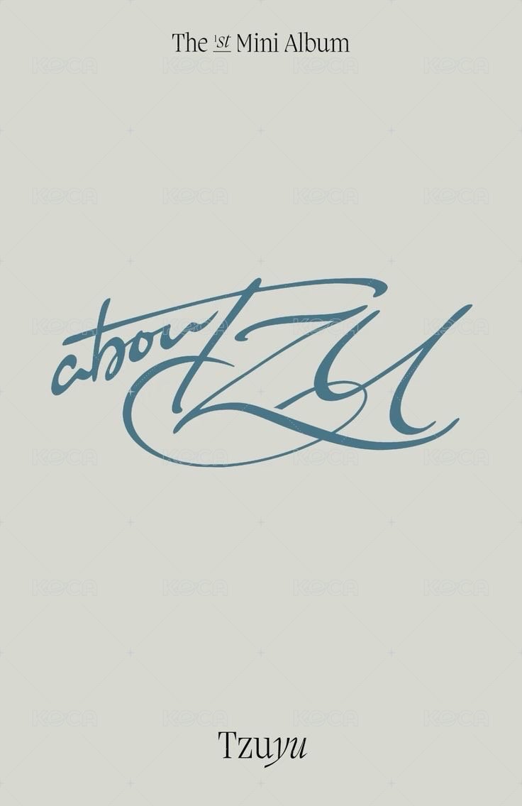 aboutTzu  yes24 Digipack  特典卡  背面