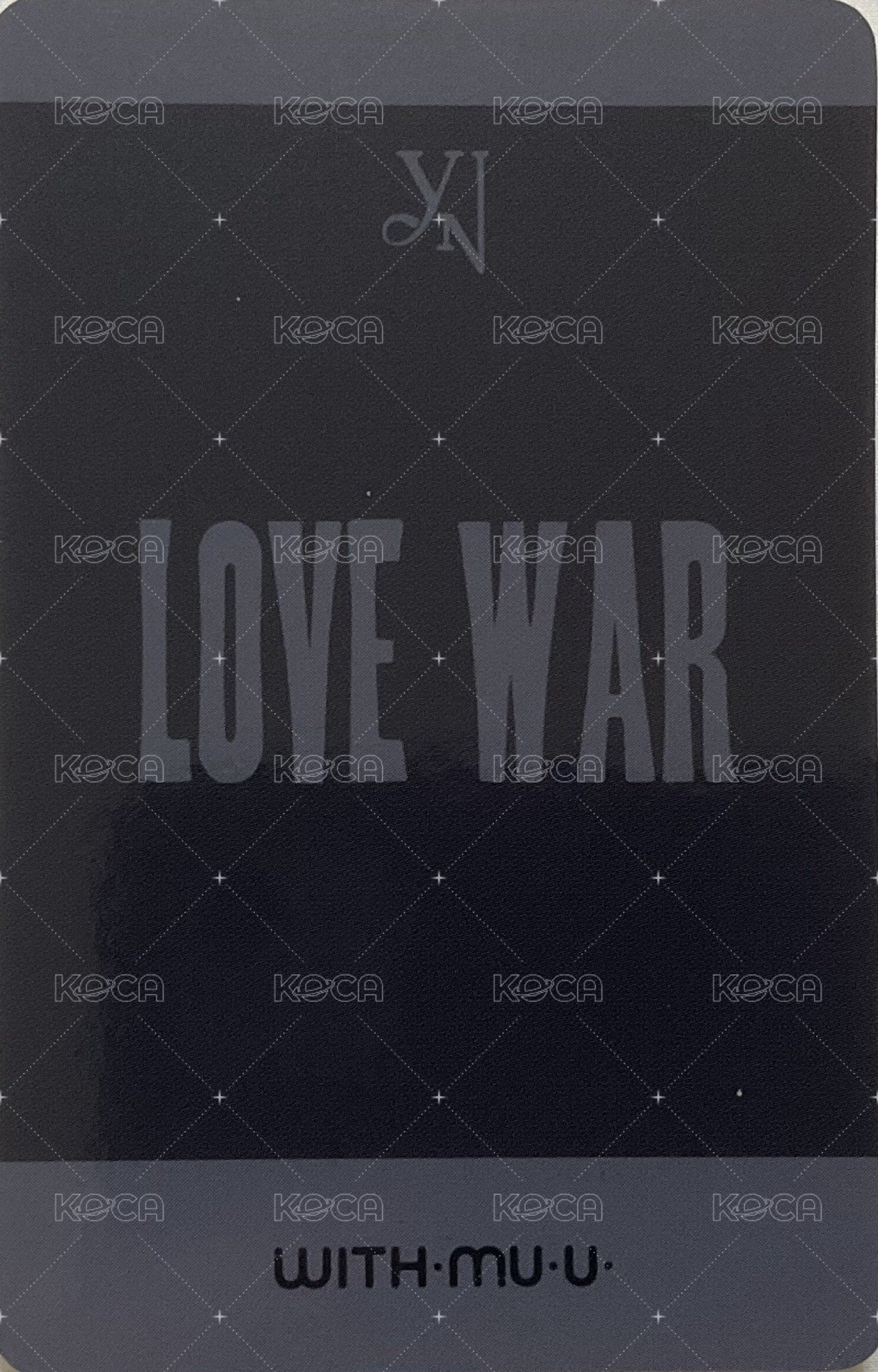LOVE WAR wm 3.0 幸運卡 拍立得 背面
