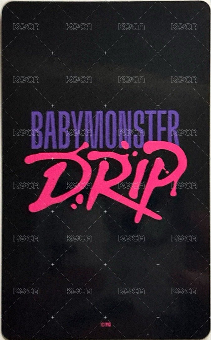 DRIP 隨機卡 日本線上冬季隨機卡 背面