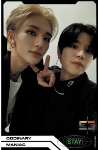 ODDINARY 專輯卡 黑版雙人卡