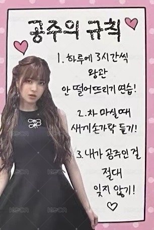 FORWARD ms 20.0 簽售卡 公主守則莉 正面