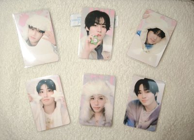 5 o'clock 飯咪週邊膠帶卡 燦旻彬城菲寅