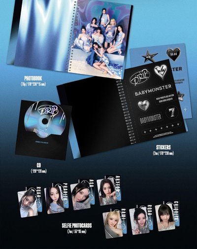 Babymonster Drip Binder ver 專輯      未拆專
