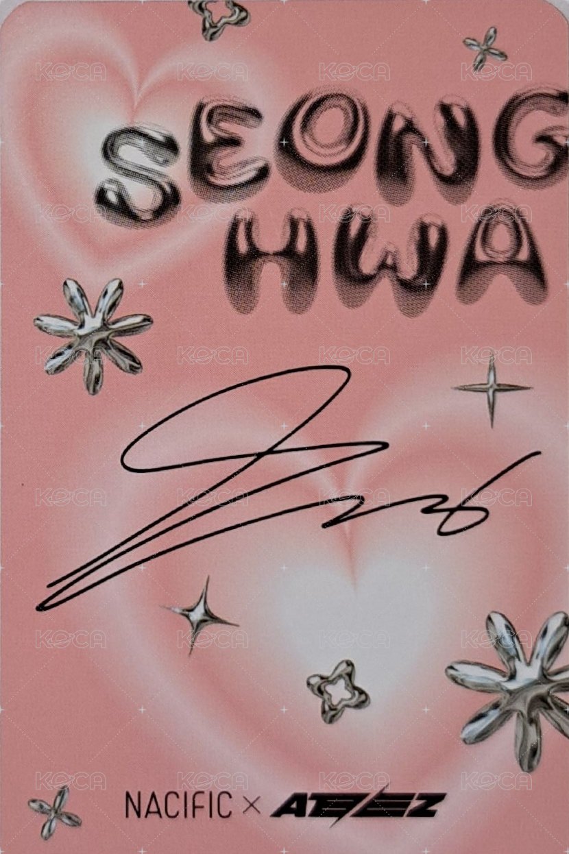 NACIFIC 代言卡 8.0 背面