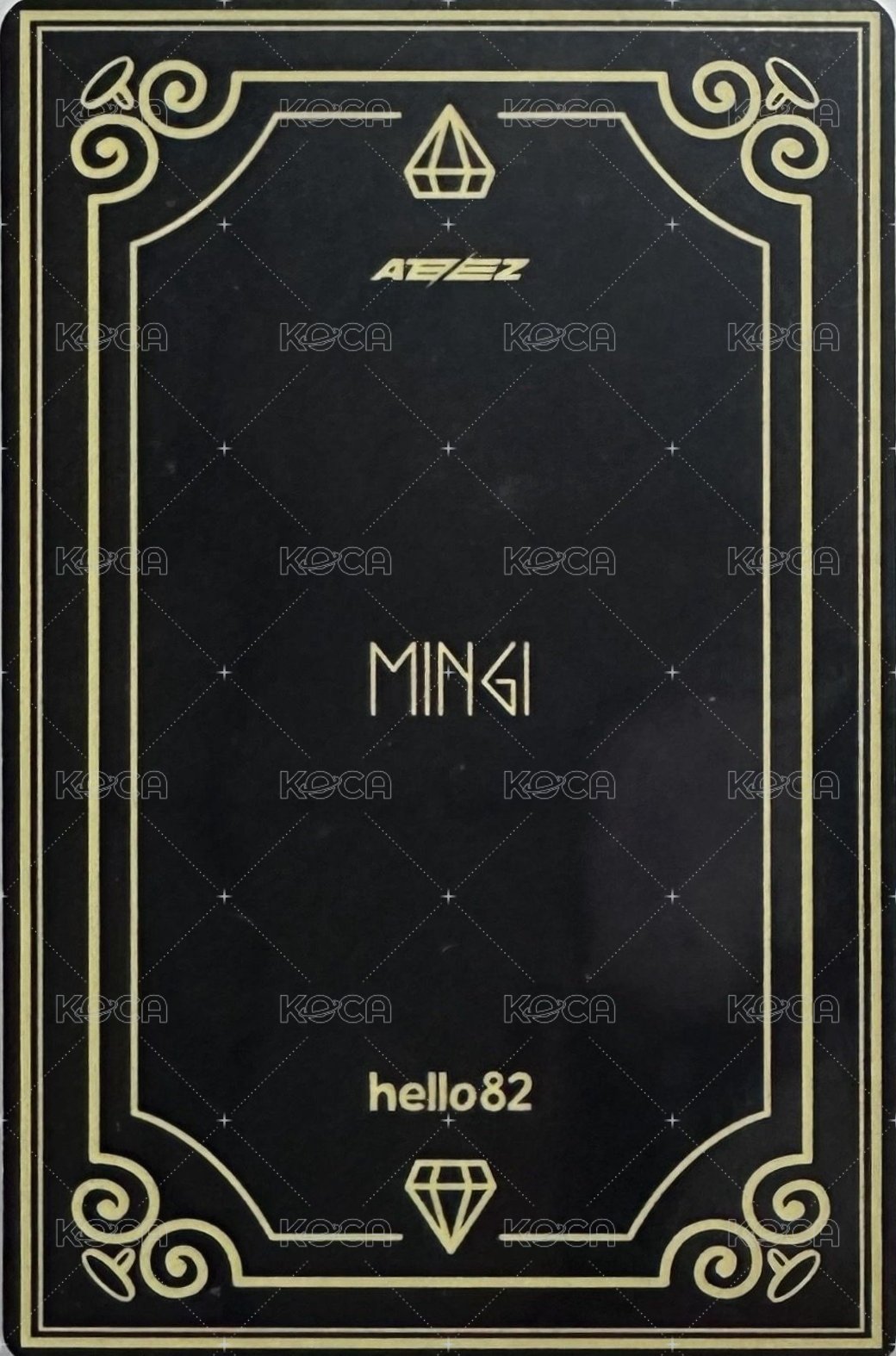 From the Witness hello82   特典卡 Jewelry ver. 背面