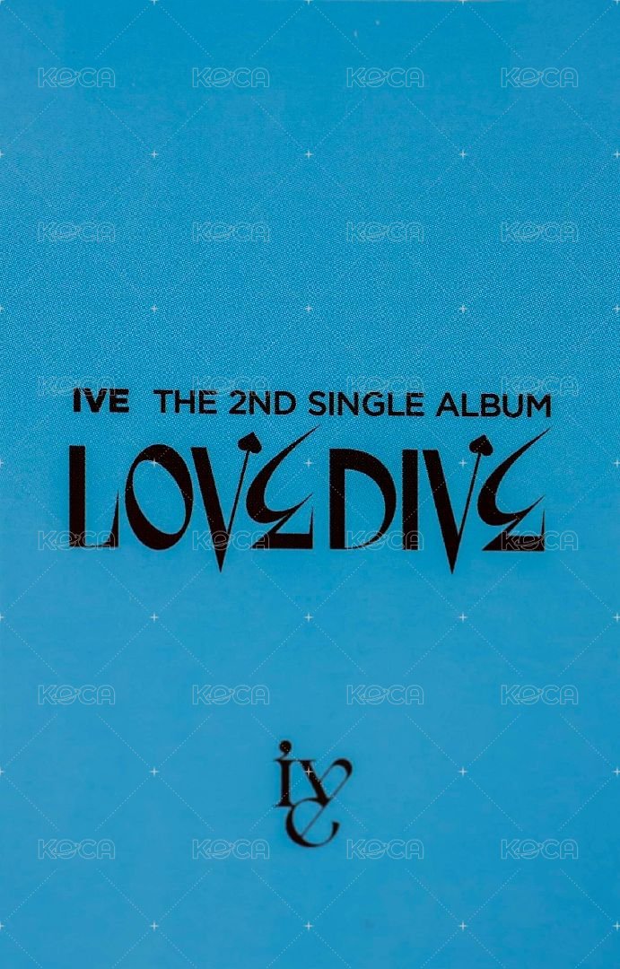 LOVE DIVE k4 1.0 簽售卡  背面