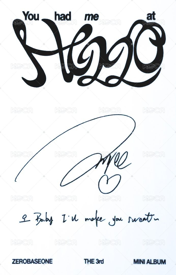 迷三 專輯卡 SOLAR ver. 背面