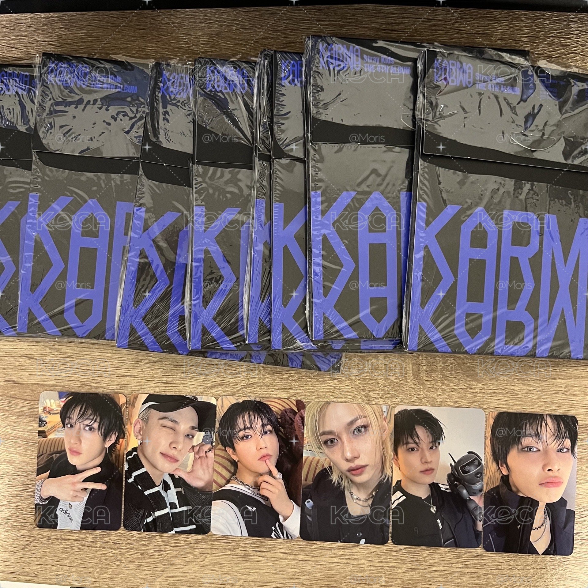 Stray kids Karma compact 信封版 已拆 全專 空專