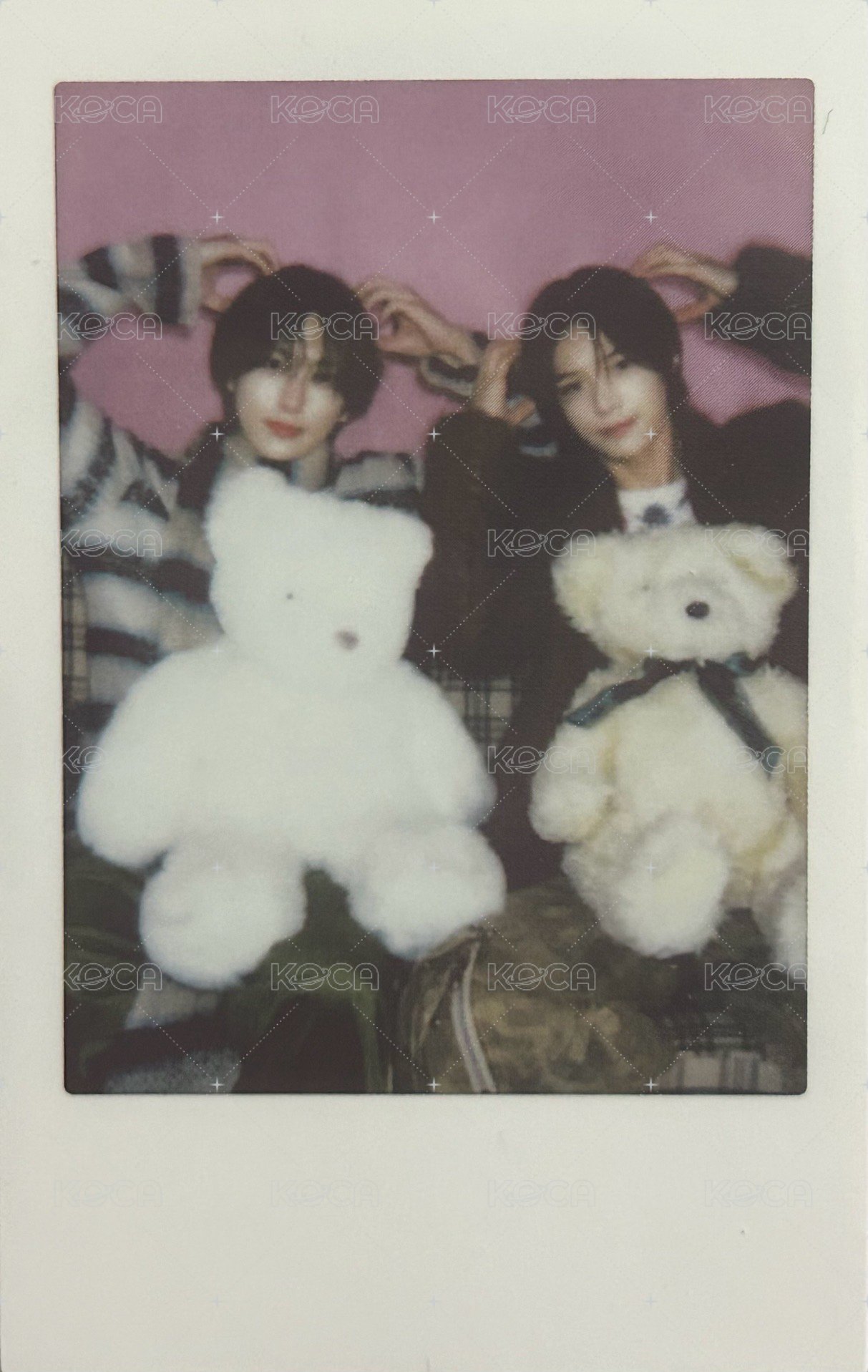 2025年曆 年曆卡 雙人拍立得 K&Fuma 正面