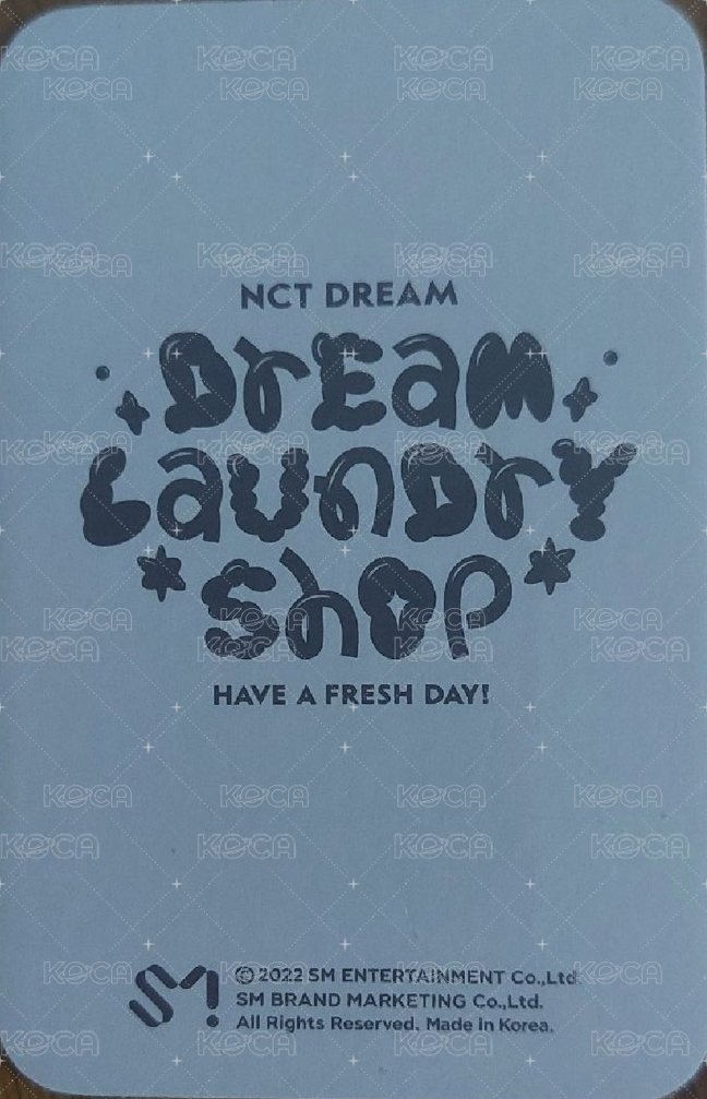 洗衣房 周邊卡 帽子卡 一期 背面