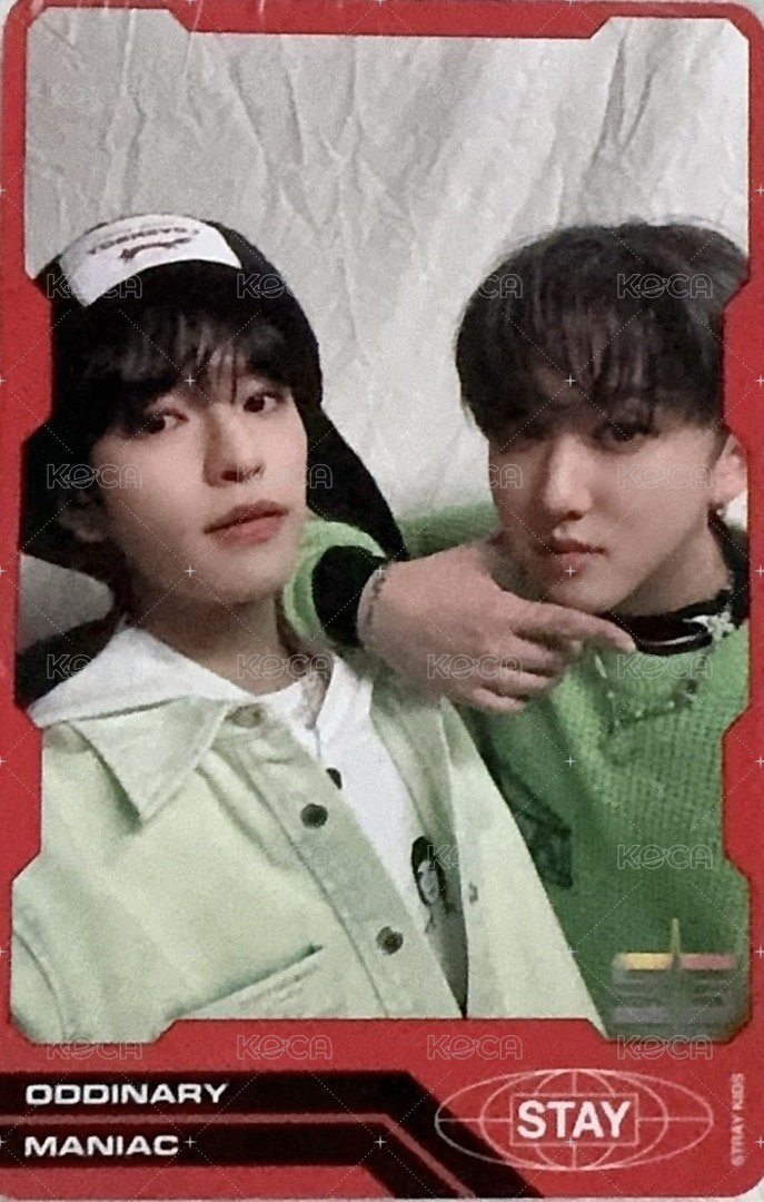 ODDINARY 專輯卡 紅版雙人卡 正面