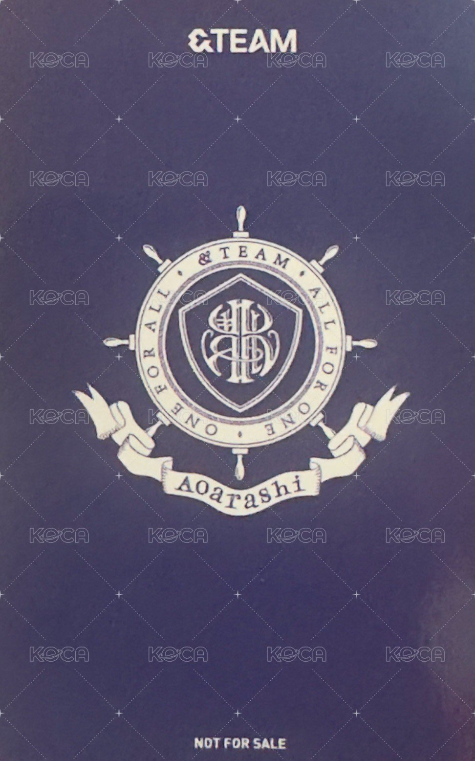 青嵐 (Aoarashi) hmv 幸運卡  背面