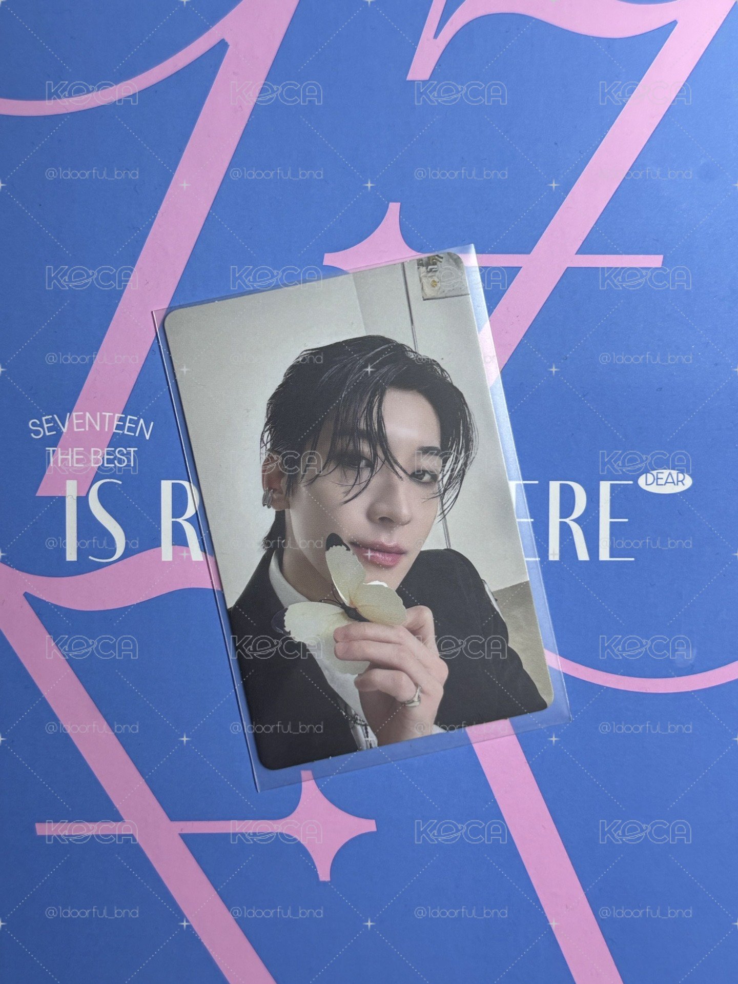 全圓佑 WONWOO THIS MAN 專輯卡 JxW｜THIS MAN｜KIT ver