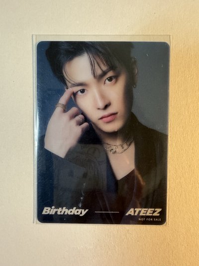 JAPAN 4TH SINGLE「Birthday」 專輯卡 Flash Price