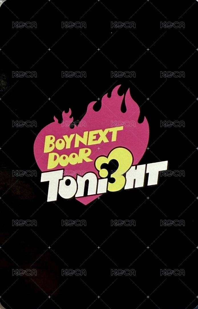 HOW? YT m2a 回歸秀 直播卡 單封版 背面