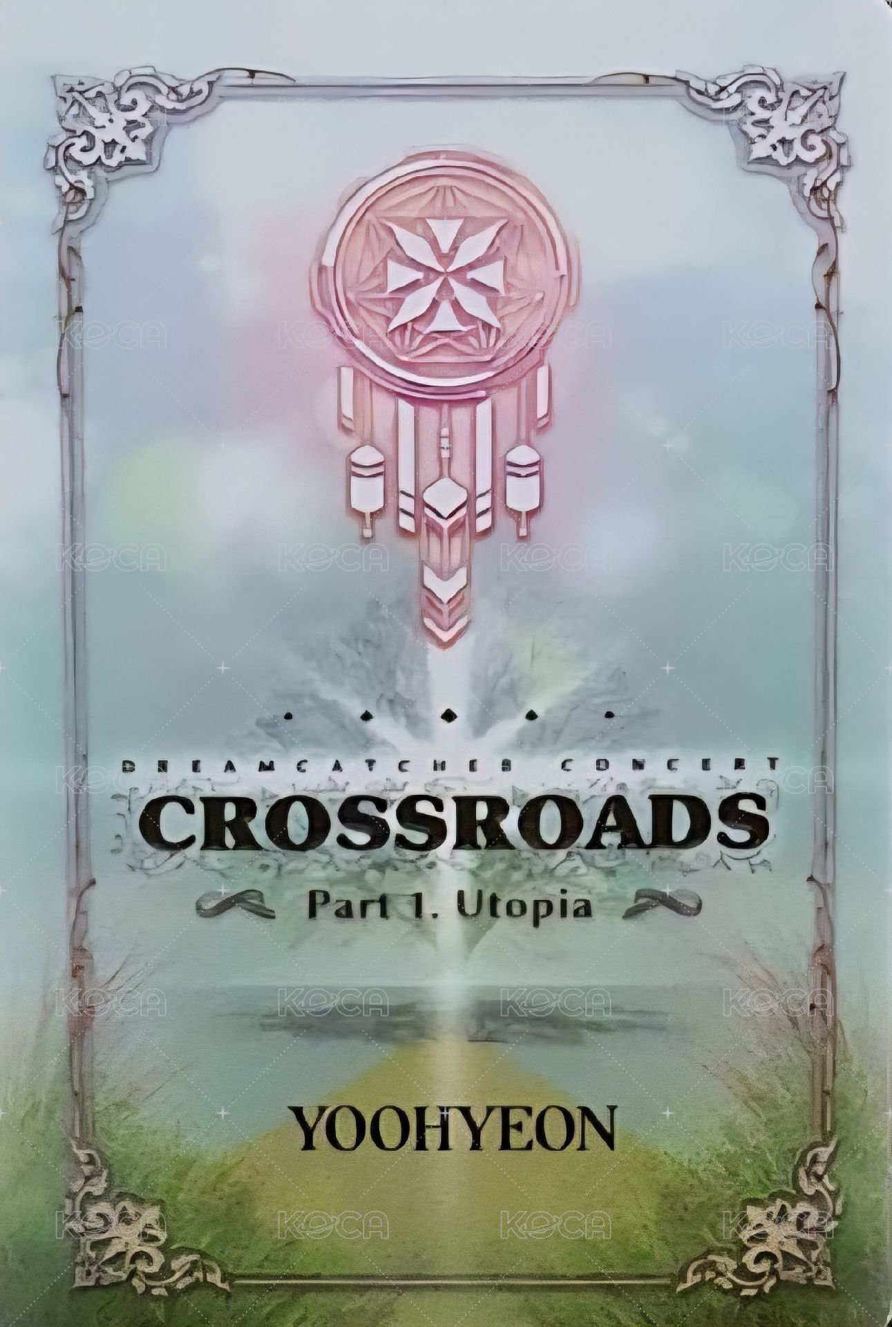 Crossroad線上演唱會 周邊卡  背面