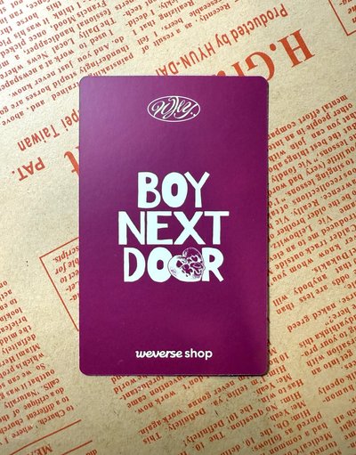 ❇️ WHY.. wvs 特典卡 金桐儇