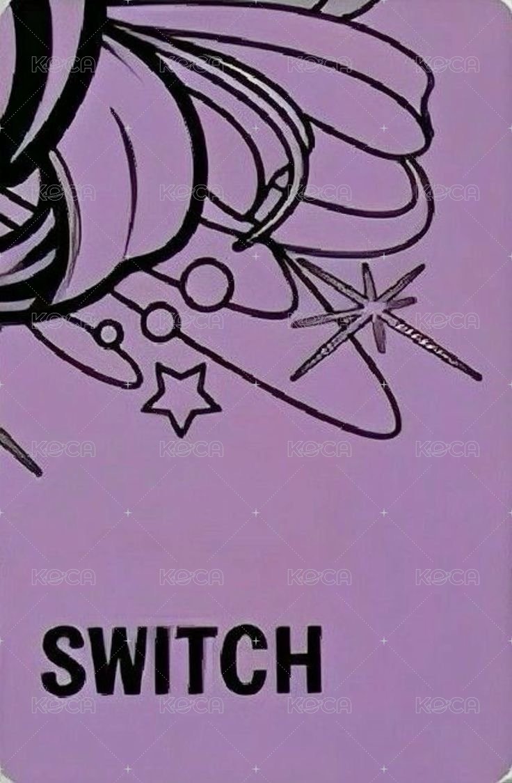 IVE SWITCH 隨機卡 Line Friends 快閃店 背面