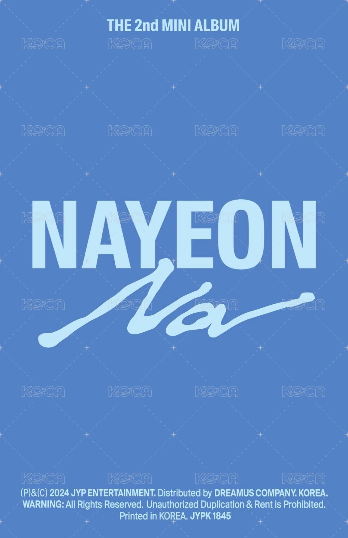 NA 專輯卡 電子專固配 背面