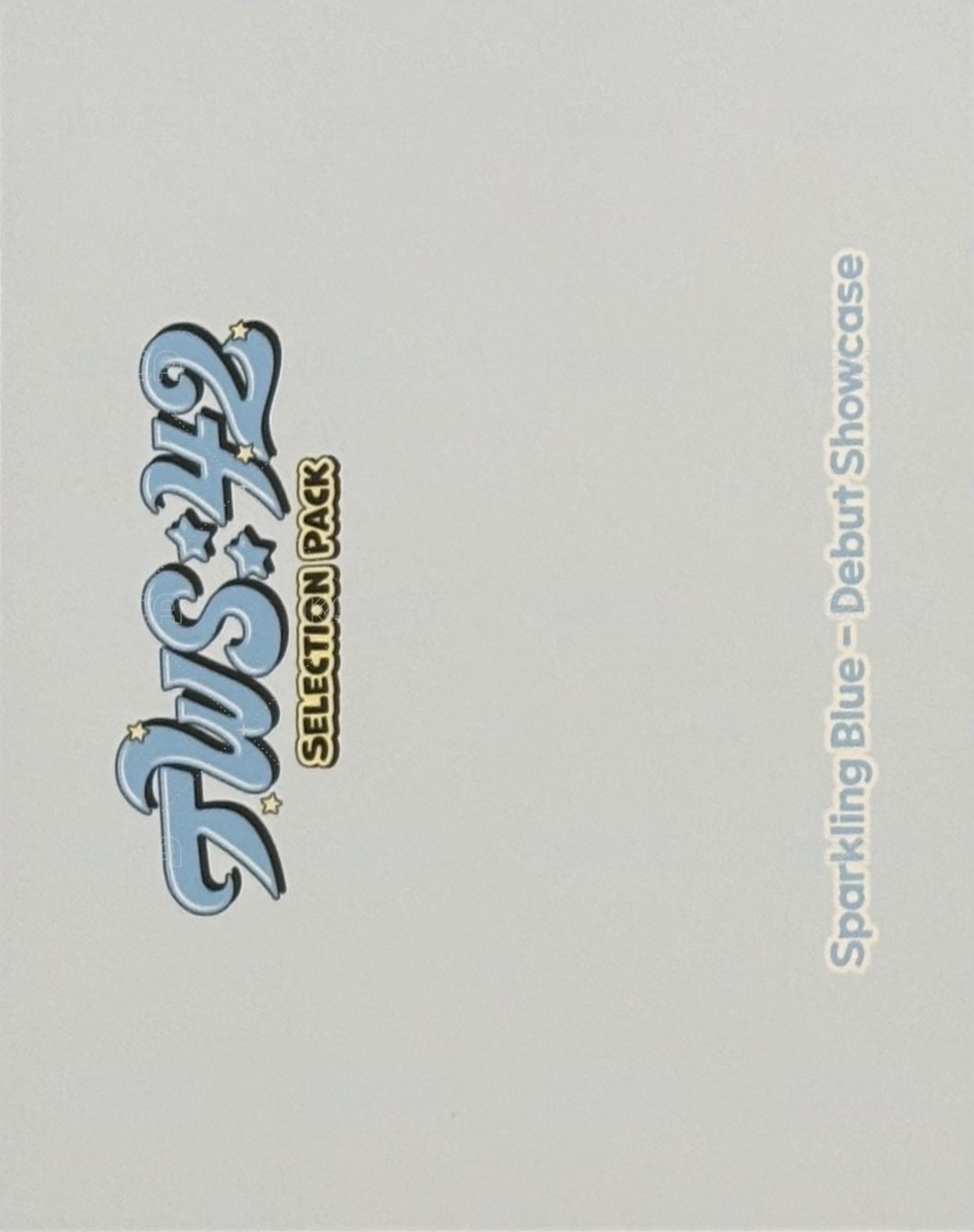 TWS:42 Selection Pack 周邊卡 團卡 背面