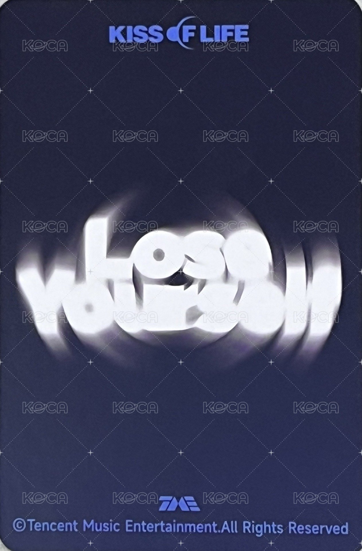 Lose Yourself QQ音樂 星光卡 二星卡 背面