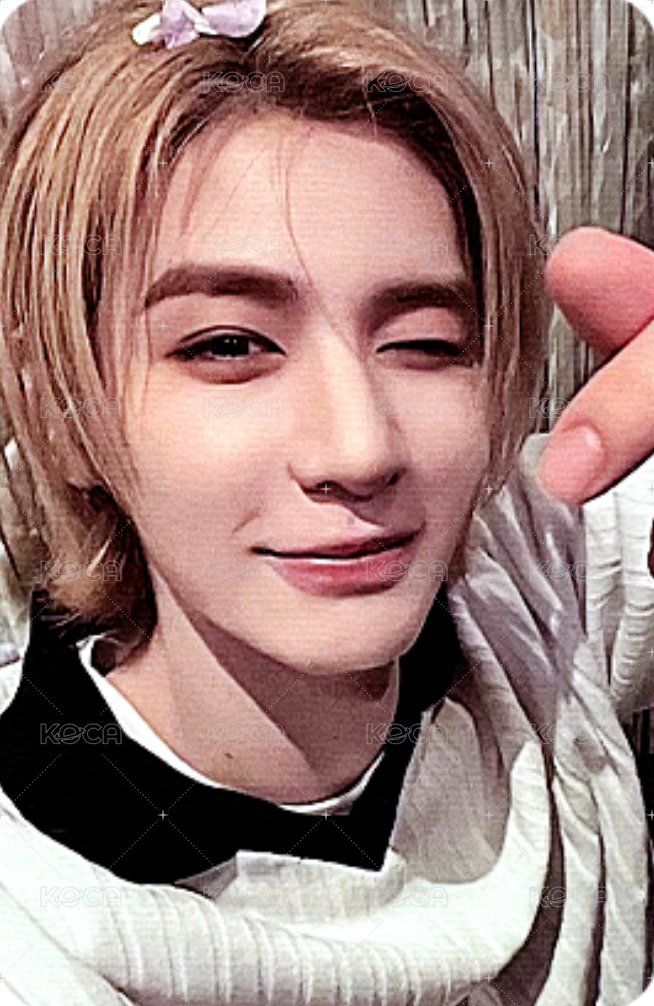 24生日 wvs 周邊卡 5 手愛心 正面