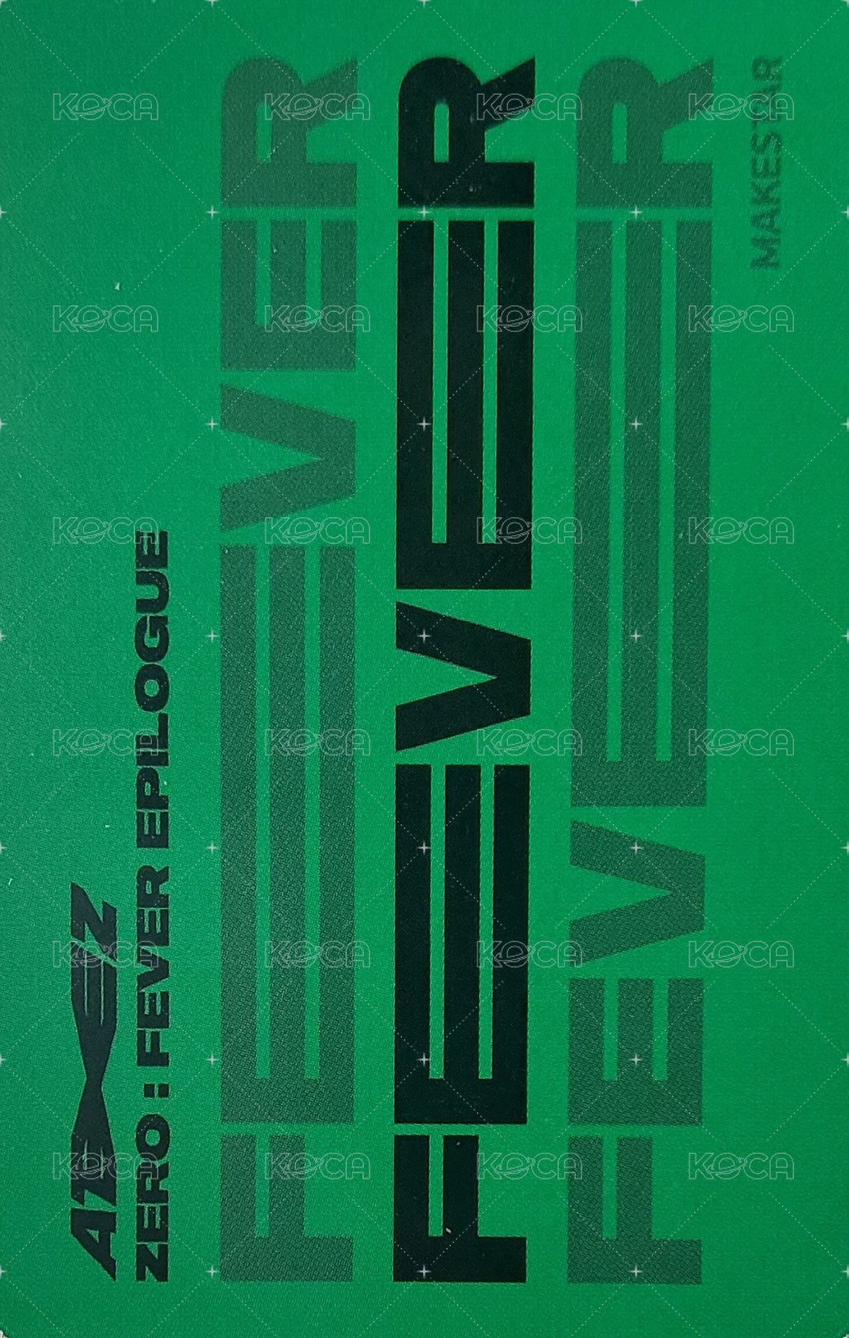 Fever Epilogue ms 8.0 簽售卡  背面