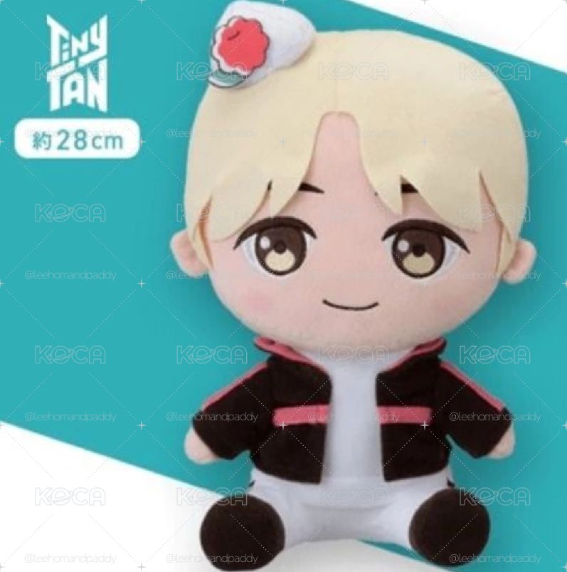 日本正版SEGA 限定 防彈少年團 BTS TinyTAN Sweet Time 28cm 公仔 玩偶 娃娃 坐姿 趴姿