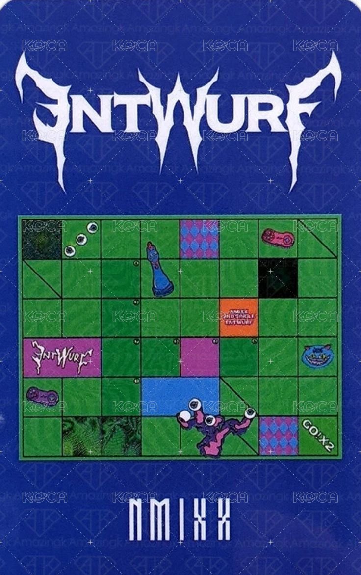 ENTWURF wm 1.0 幸運卡  背面