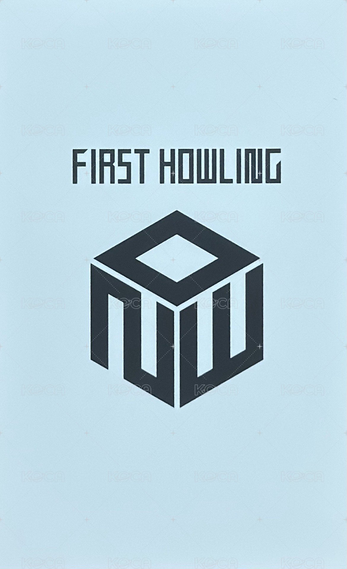 First Howling : NOW yzy 3.0 簽售卡  背面