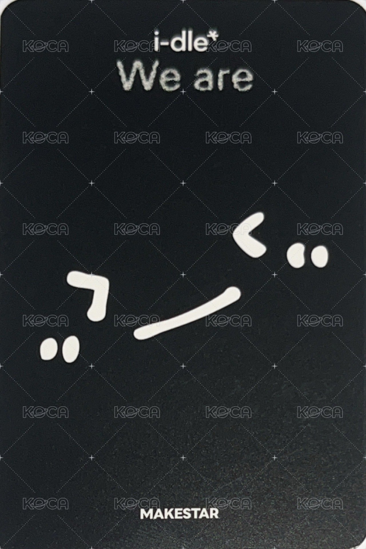 We are ms 幸運卡 5.0 背面