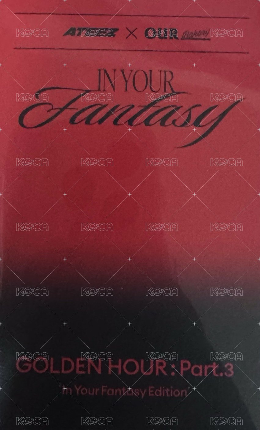 ATEEZ x OUR Bakery IN YOUR FANTASY Collab 滿額卡  背面