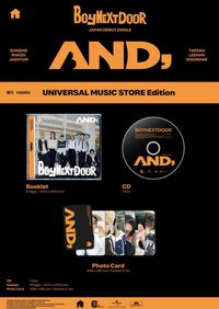 AND, UNIVERSAL MUSIC STORE Edition（環球限定盤）