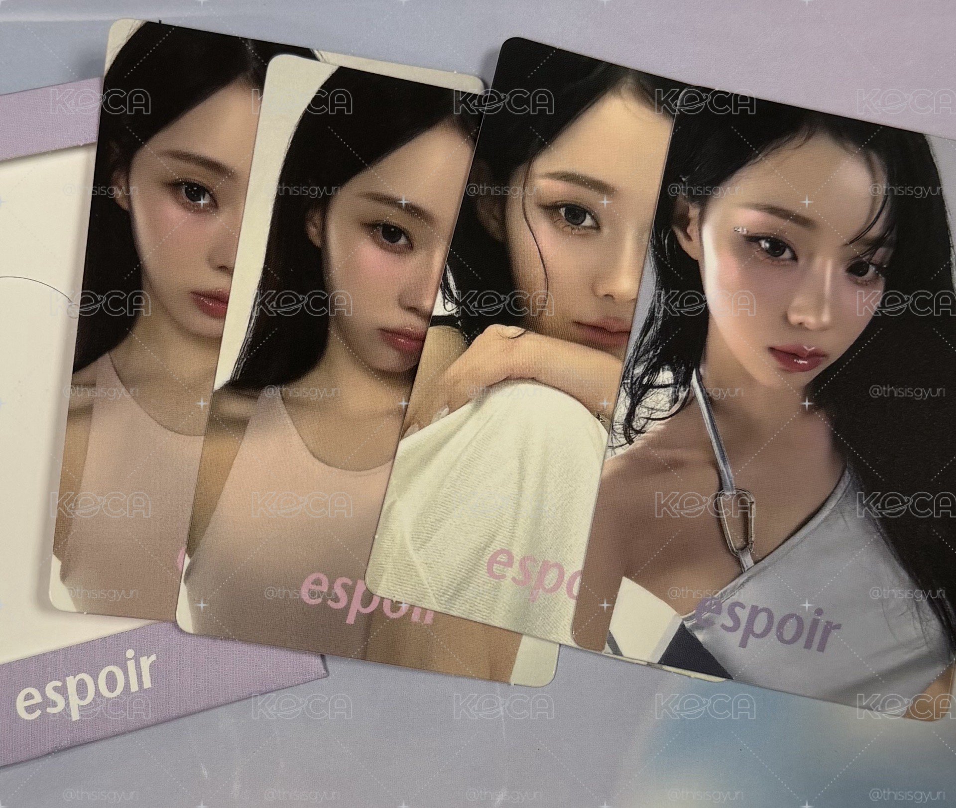 espoir Winter 代言卡一套
