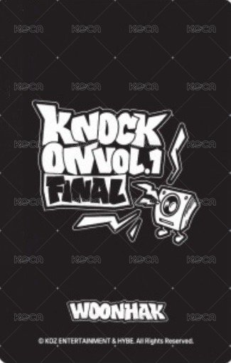 Knock On 巡迴 隨機卡 FINAL場周 6 自拍 背面