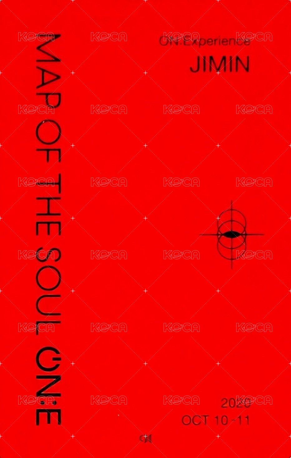 ON:E 演唱會 DVD / CD 卡 藍光版 隨機(*卡背注意) 背面