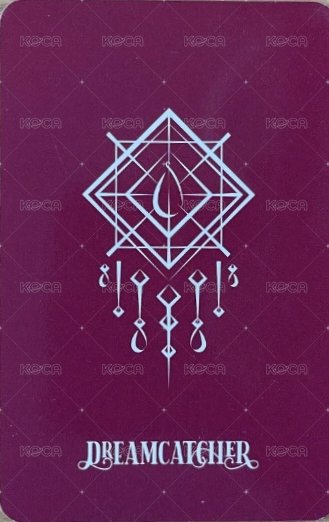 迷你五輯 k4 特典卡  背面