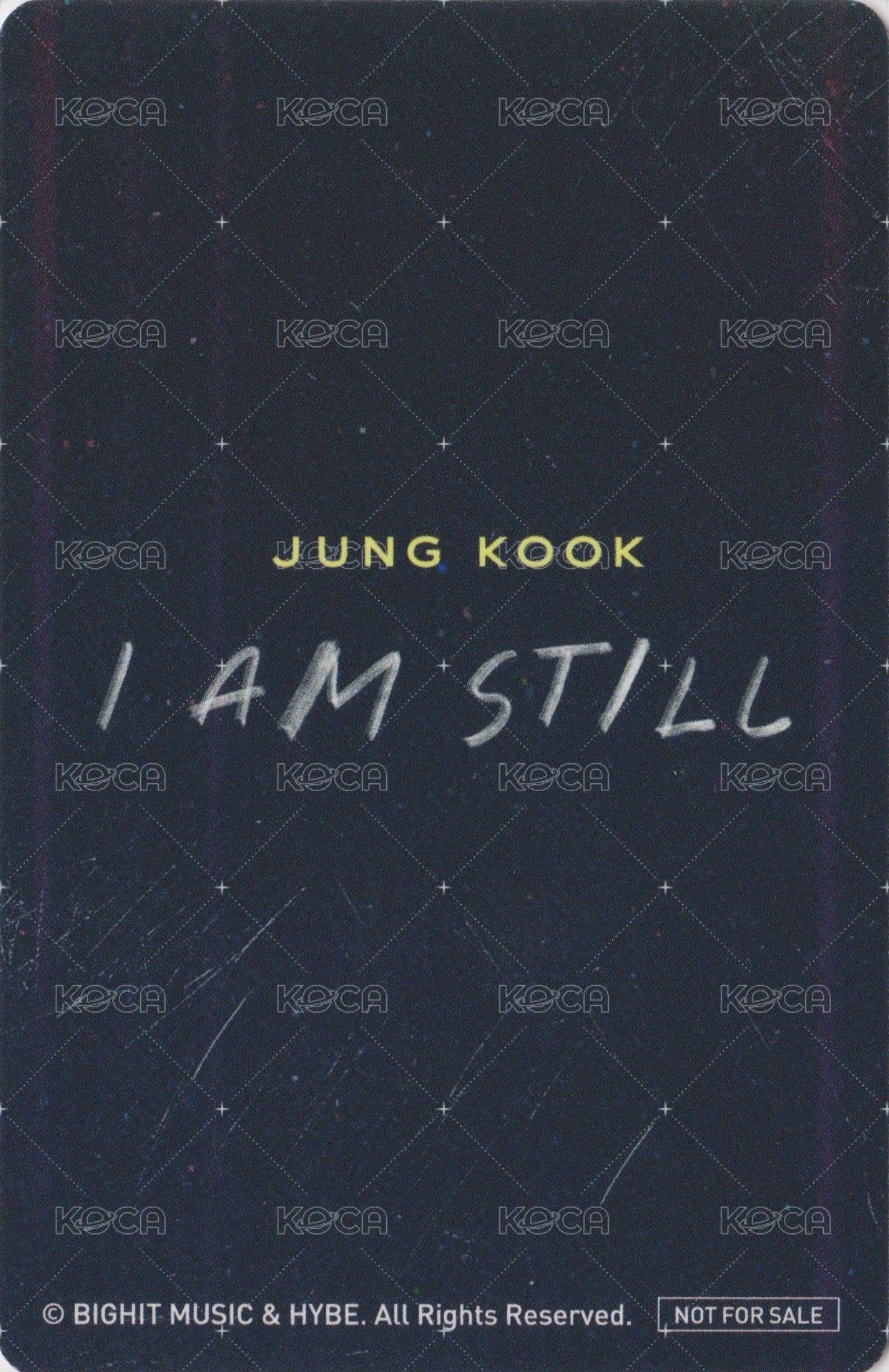 JK紀錄片 電影卡 JP 事前預約特典 背面