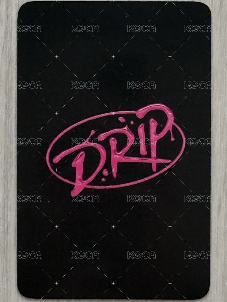 DRIP k4 抽選卡 線下中籤 背面