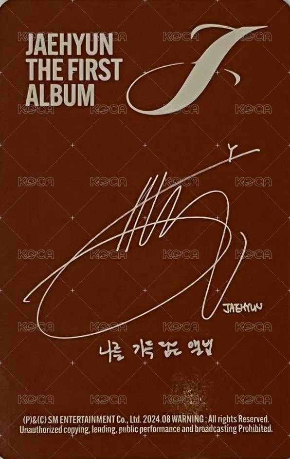 J 專輯卡 J ver. 背面